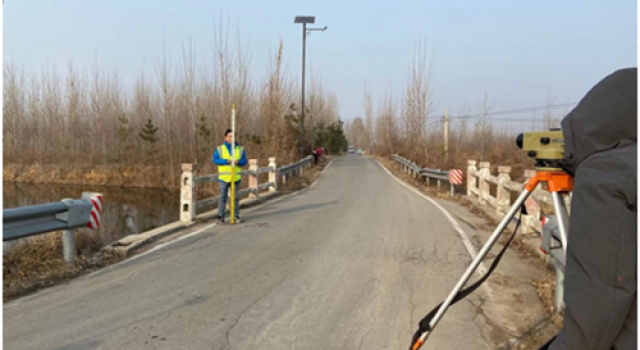 交通規(guī)劃設(shè)計(jì)一院開展曲阜偏午莊村道路改建工程外業(yè)調(diào)查