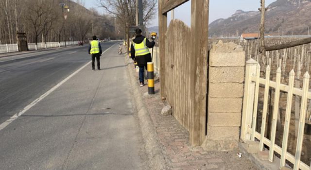 做好S317臨歷線(小峰口大橋至源泉大橋段)路面排水改造工程施工后期服務(wù)工作，助力博山公路、旅游事業(yè)發(fā)展