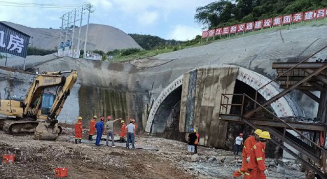 呂岙二號隧道“首爆”成功， 正式進入實質(zhì)性施工階段